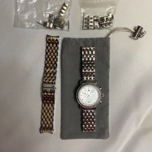 Michele CSX dial with 2 bracelets